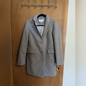 Gray coat